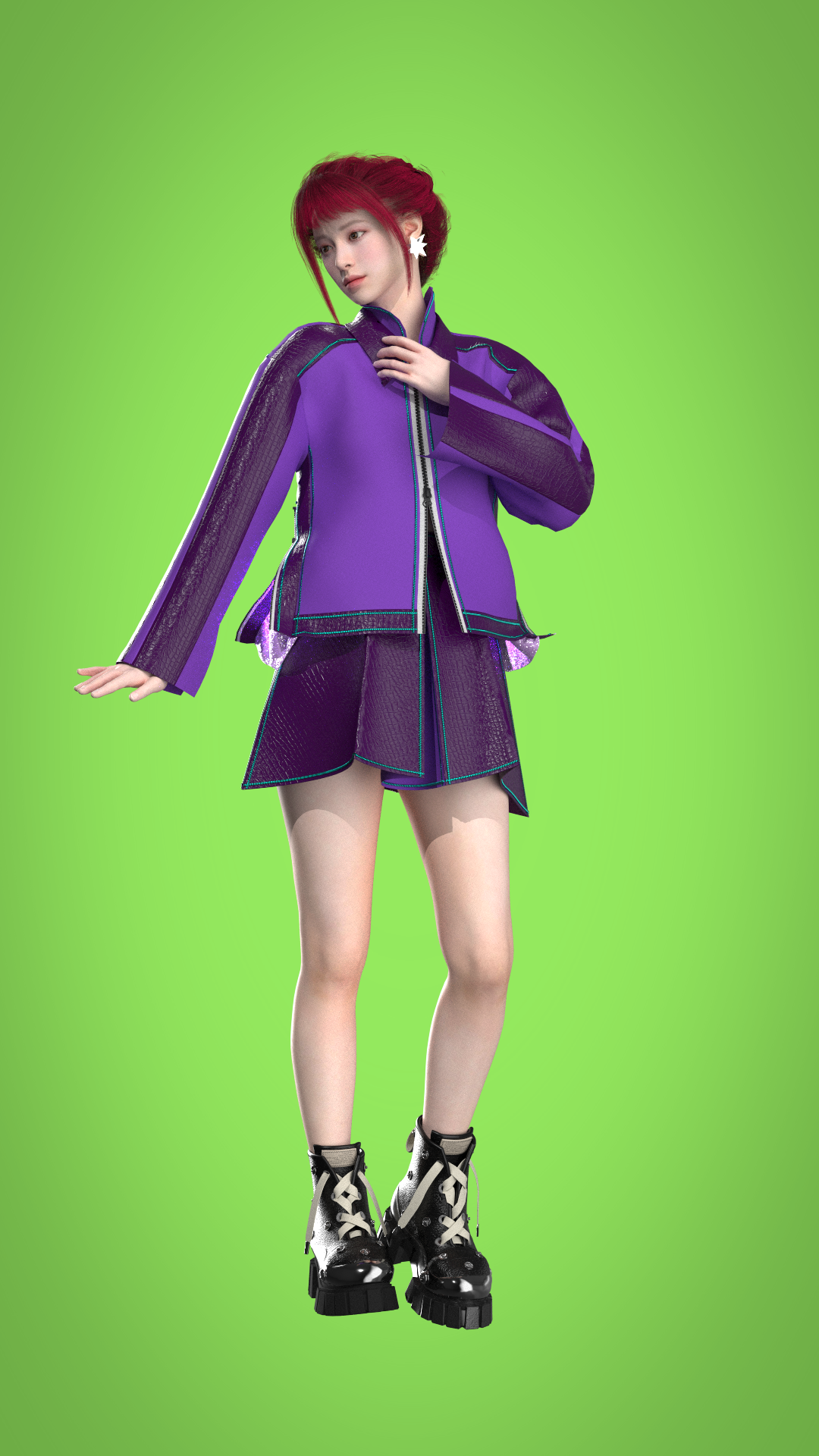 Futuristic Streetwear Set